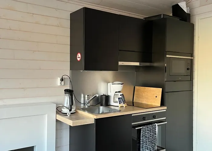 Rauha F Cozy Mini With Sauna & Free Parking Апартаменты *